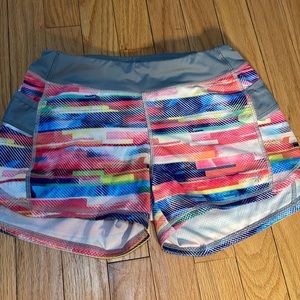 Athleta girl record breaker 3inch shorts. Size Large 12